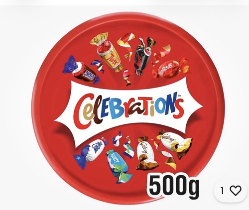 Celebration chocolate box - celebration,