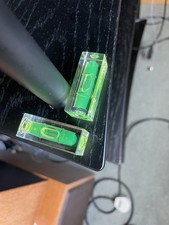 Quadraspire rack spirit levels