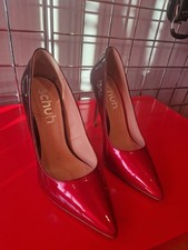 Schuh metallic Red To Dark