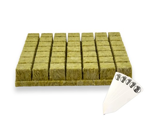 Rockwool cubes for seed - cubes,