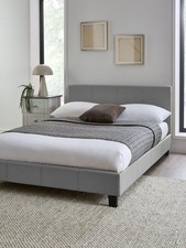 Marston Faux Leather Bed Frame