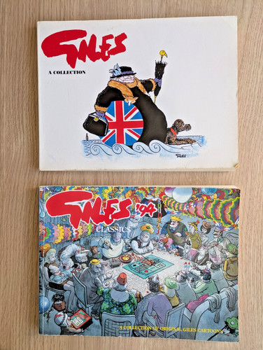 Giles cartoon books classics - giles,
