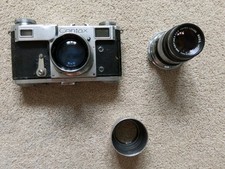 Contax II + Carl Zeiss Sonnar 50mm f1.5 + Rare Ross London Definex 3.5" f3.5