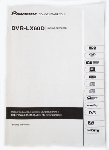 Pioneer manual guide - pioneer, book