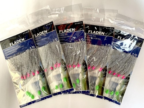 Packs fladen herring - 5x, tinsel
