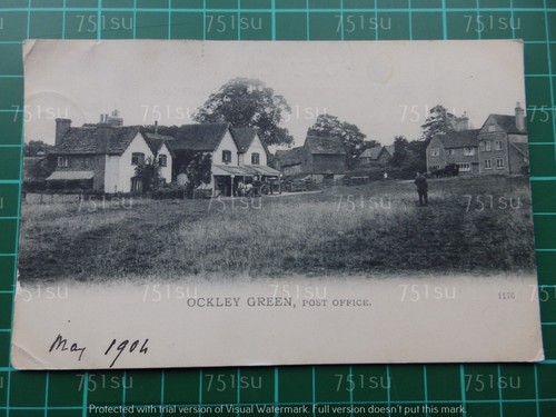 Village scene post office - village,