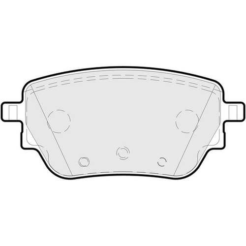 Brake pads set for - set,