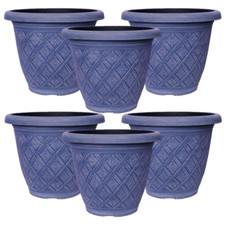 Planter Set of 6 Round 33cm
