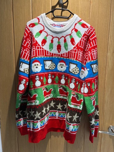 Cheesy christmas jumpers large - cheesy,