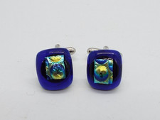2 x IRIDESCENT BLUE/YELLOW