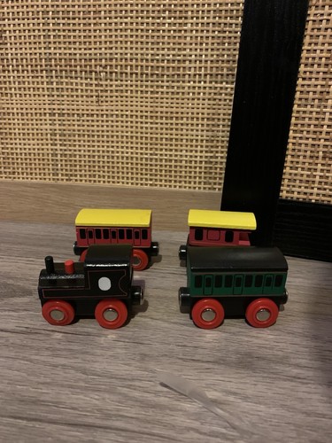 Tidlo wooden train 3 - wooden,