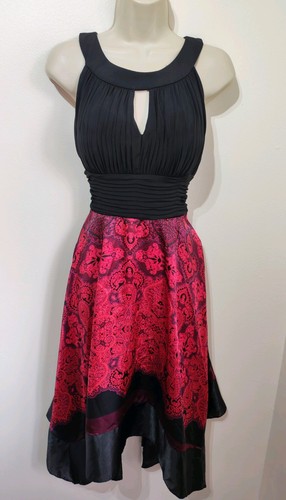 Sangria black pink - &, satin