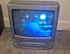 Bush BTV18SIL CRT TV Retro