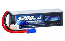 2x Zeee 18.5V 5200mAh 5S Lipo