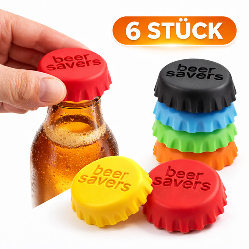 Silicone bottle stopper crown - silicone,