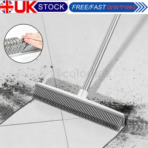 Soft rubber broom - brush, set