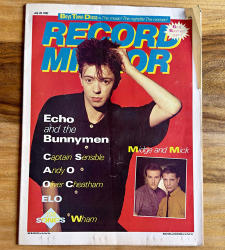 Record mirror music - record, magazine