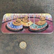  Gale Pitt Sporting Bears dodgems fairground pencil case tin 