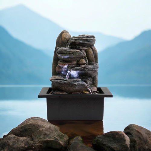 Indoor led waterfall fountain - led,