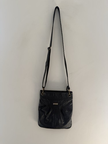 Kangol black leather cross - kangol,