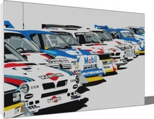 group b rally cars 90s canvas