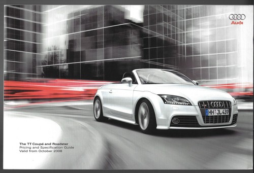 Audi tts 2008 - 2008-2009, uk