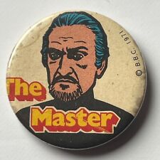 The Master Doctor Who Original 1971 Pin Badge Kellogg's Sugar Smacks Promo Gift