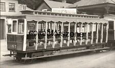 1968 Isle Of Man Manx Electric Railway Trailer 47 Derby castle Orig Photo 5x3 In