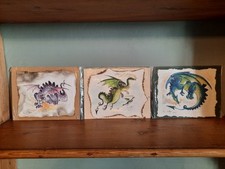 3 Watercolour Paintings