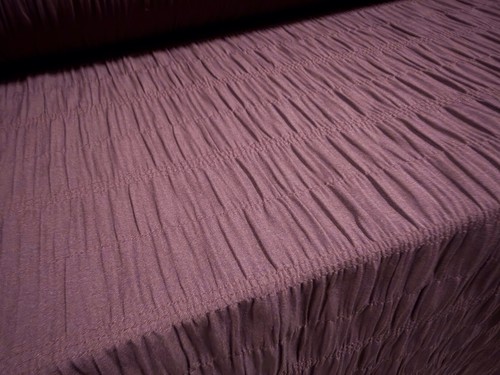 Ruched cotton bambula plain - cotton,
