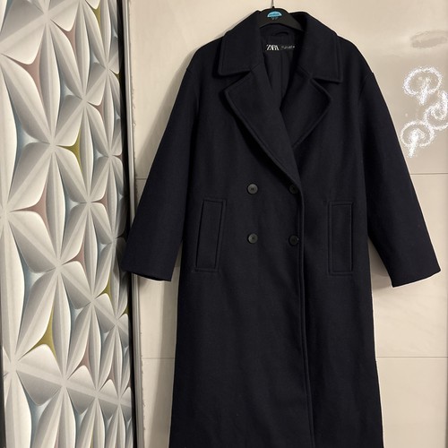 Zara navy oversized - oversized, double