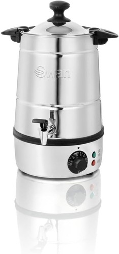 Swan water urn with gluvine - swan,