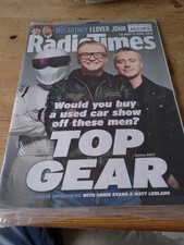 Radio Times Magazine TOP GEAR CHRIS EVENS Still Original Sealed Collectable 2016