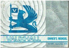 VAUXHALL CARLTON SALOON & ROYALE COUPE ORIG. 1978 OWNERS INSTRUCTION HANDBOOK