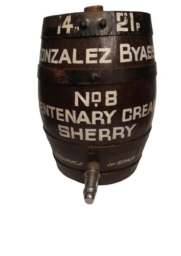 Vintage cream sherry barrel - cream,