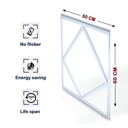 Led panel light 600x600 72w - light,