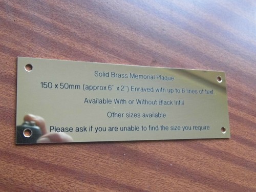 Engraved brass 2 - brass, x