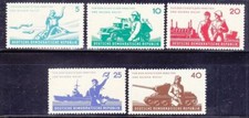 DDR #Mi876-Mi880 MNH 1962