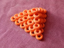 LAMB CASTRATION TAIL RINGS SHEEP RUBBER ORANGE 10 25 50 100 150 200 250  PACKS  