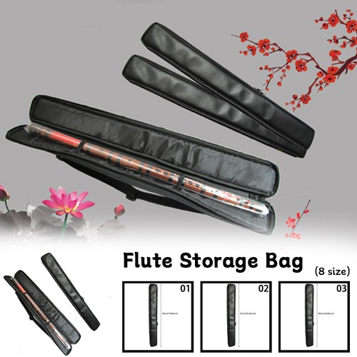 1pc bamboo flute storage - storage, bag