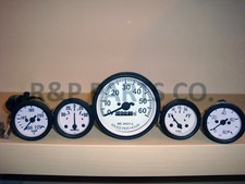 Speedometer Temp Oil Fuel Amp