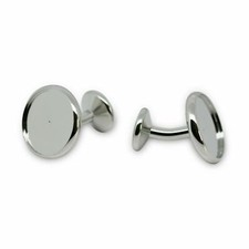 Premium Silver Tone Cufflink