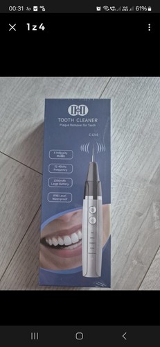 Ultrasonic tooth cleaner - tooth, –