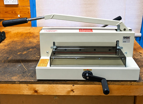 Ideal 3905 manual guillotine - ideal,