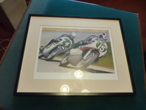 Jim blanchard framed picture - blanchard,