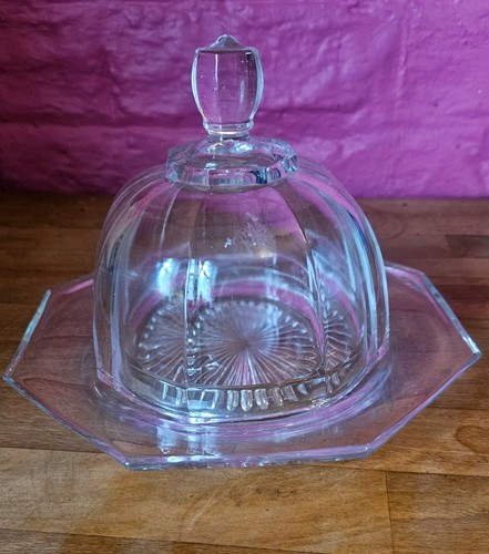 Beautiful vintage clear glass - vintage,