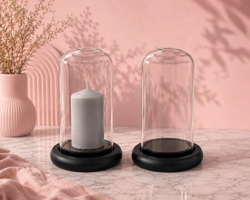 Glass display dome - 2,