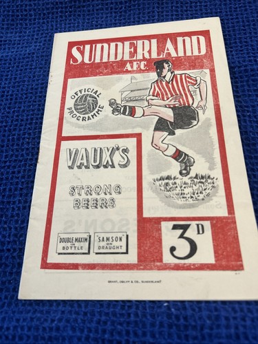 1950 sunderland v - 23/12/1950.,