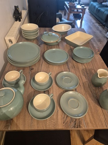 Manor green denby - green, stonware