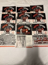 9 X Assorted Manchester United